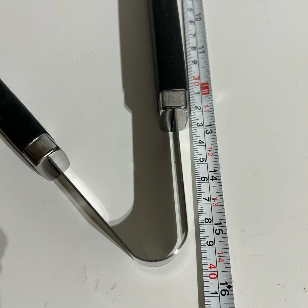 Barbeque Tongs BBQ Grill Stainless Steel Plastic Handle 15” Grilling Outdoorsy